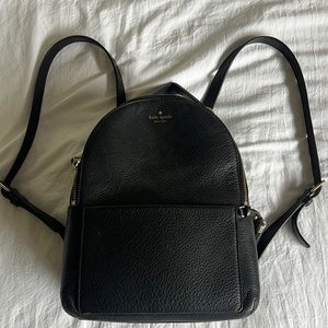 Kate Spade Black Backpack